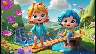 The Ice Cream Bridge Melts Away | Imaginative Song for Kids | Fun Dessert Rhyme