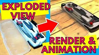 Geometry Box Animation (Exploded View)