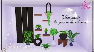 Even more plants 🌿 in Adopt me | Speed Build