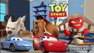 История игрушек (в стиле мультяшных) Часть 9: Планета пиццы
