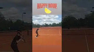 Happy hour ar tennis #tennis #master #icon #performance  #shorts