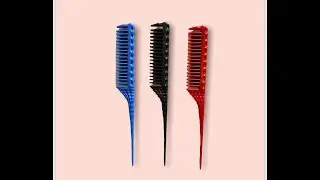 Durable 3 Row Teasing Comb for Back combing