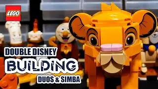 Double the Disney - Building LEGO Disney Duos & Simba the Lion King Cub