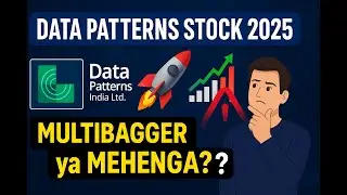 Data Patterns Stock 2025 🚀 | Multibagger ya Mehenga? #DefenceStocks #RadarStocks #MakeInIndia