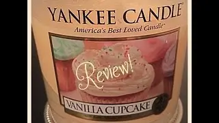 For The Love Of Vanilla Cupcake! *YANKEE CANDLE REVIEW*
