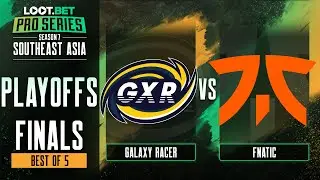 Galaxy Racer vs Fnatic Game 1 - Pro Series 7 SEA: GRAND FINALS w/ MLP & johnxfire