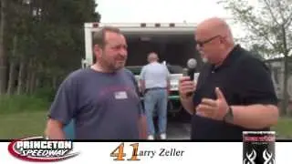 Interview with Larry Zeller at the Princeton Speedway