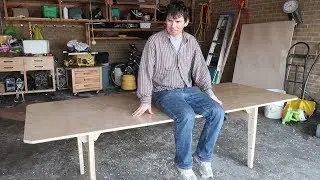 Large knock-down table build