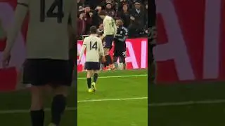 PALHINHA ARGUING AT THE END OF THE GAME: Tottenham 1-2 Aston Villa