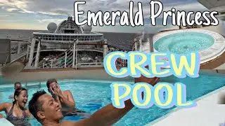 Бассейн для членов экипажа || Emerald Princess ⛴️
