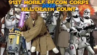 Star Wars 91st Mobile Reconnaissance Corps 2023 Carnage Count