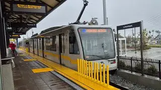 Los Angeles Metro A Line Rainy Ride - Willow St To La Verne/Fairplex 