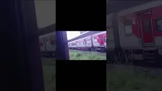 Train Overtaking #trainstation #trainarrival #expresstrain #overtake #highspeedtrain