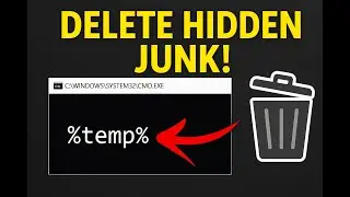 CMD Trick You Must Know! 🧹 Clean Hidden Junk Files in 60 Sec🔥🔥