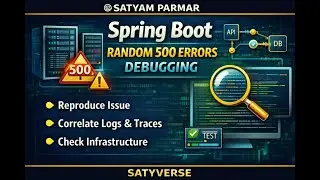 Spring Boot Interview Scenario 4 | Debugging Random 500 Errors
