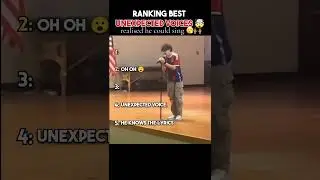 Ranking Best singing voices.