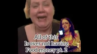 The ghost and the woman who needs foodzzz…..still.