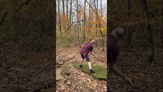 that hyzer-flip forehand 😎 #shorts #discgolf