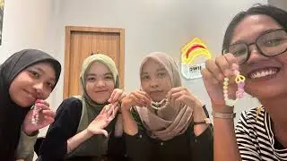 Bracelet Handmade for College Assignment by Me and My friends