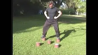 Plum Flower Pole Cans Kung Fu Form Practice Training Set