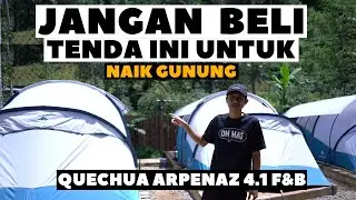 REVIEW TENDA QUECHUA ARPENAZ 4.1  F&B