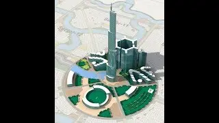 142 Story Iconic Tower in Purbachal Dhaka, Bangladesh