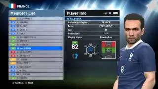 France Faces & Stats - Pes 2016