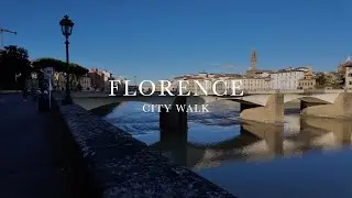 Italy Walk | Winter Walking Tour in Florence 義大利 佛羅倫斯 | Dec 2024