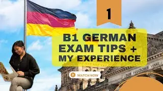 B1 German Exam - Tips & How I Passed. 