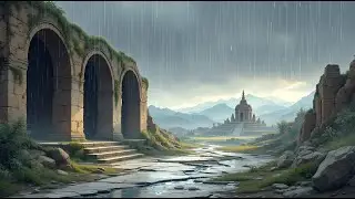 Rain on the Monastery  🌧️ | Spiritual Persian Ambient