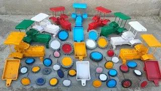 White colour Mahendra tractor top And trolley fitting and moving at home 🏡 tractor video