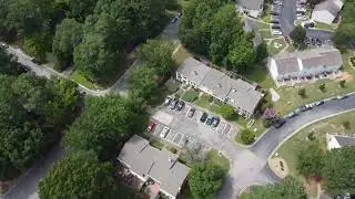 Flying Drone Over Cary, North Carolina. 08/17/2024