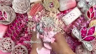 Shiny Glitter Soap Cutting ASMR 💎 Relaxing & Luxury | PureCut ASMRasmr,soap cutting asmr,glitter 