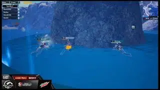PMWL last Water zone | Synergy vs RRQ | Rarest zone of Pubgmobile tournament