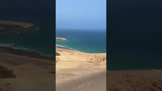 Nuweeba Beach. The actual site of the Red Sea Crossing.