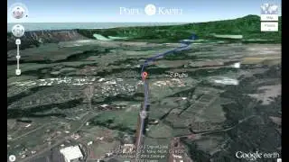 Google Maps view of drive from Lihue airport to Poipu Kapili Resort