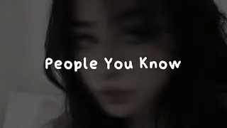 Selena Gomez - People You Know [sped up]
