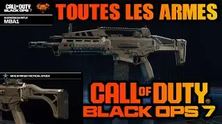 ALL THE WEAPONS FROM BLACK OPS 7 - ARE THE M8A1 AND MSMC FROM BO2 RETURNING?