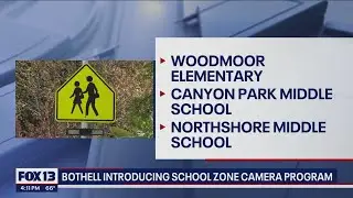 Bothell schools introducing speed cameras by schools | FOX 13 Seattle