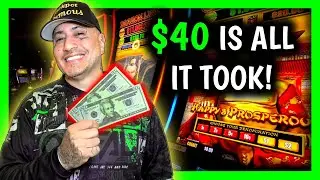 Armed With Just $40 I Beat Dragon Link Again!