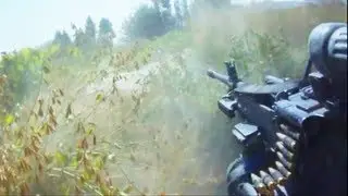 HELMET CAM FIREFIGHT IN A GRAPE FIELD