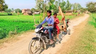 8 hp Motercycle Diesel Engine Water Pump Amazing Setup Farming Water irrigation System | Pani Pump 