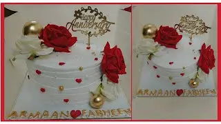 💞Amazing Anniversary/Anniversary Cake Designs/Anniversary Cake ideas💐#anniversarycake#viral#trending