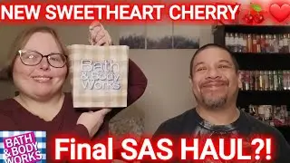 NEW Sweetheart Cherry 🍒 ❤️ FIRST IMPRESSIONS | SAS Haul  | Bath and Body Work's