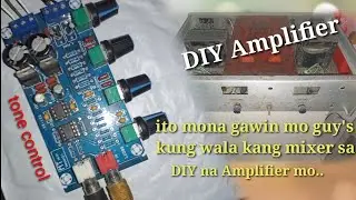 tone control to diy amplifier, sound test.