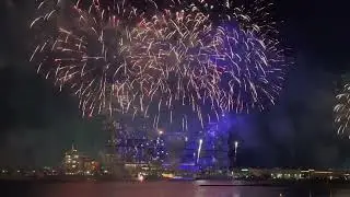 Atlantis the royal  opening ceremony fireworks || Beyonc&eacute; consent