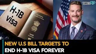 New U.S Bill Targets To End H-1B Visa Forever | U.S Immigration | Indians In The U.S.