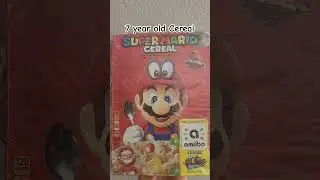Mario Cereal is 7 Years Old #nintendo #mario #supermario #nintendoswitch #newdonkcity #marioodyssey