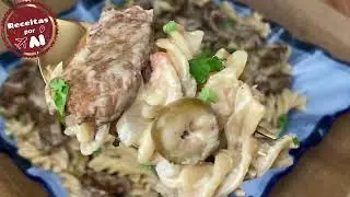 FÍGADO COM MACARRÃO, MACARRÃO COM FÍGADO. DELICIOSO DEMAIS !!!
