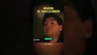 🥲 Maradona del enojo a las lagrimas de alegria